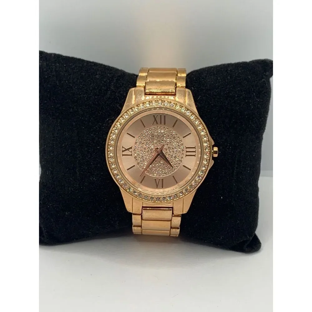 Relic ZR12178 Women's Stainless Steel Analog Rose Gold Dial Quartz Watch JD297